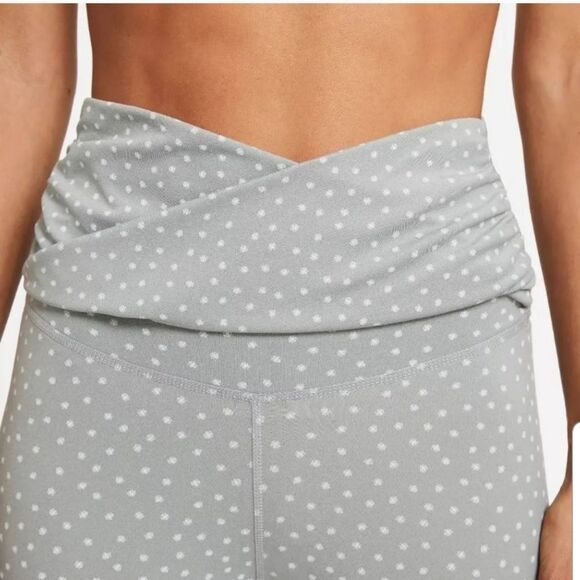 Nike Yoga Dots Twist 7/8 Tights Leggings High Rise Small - Picture 3 of 15